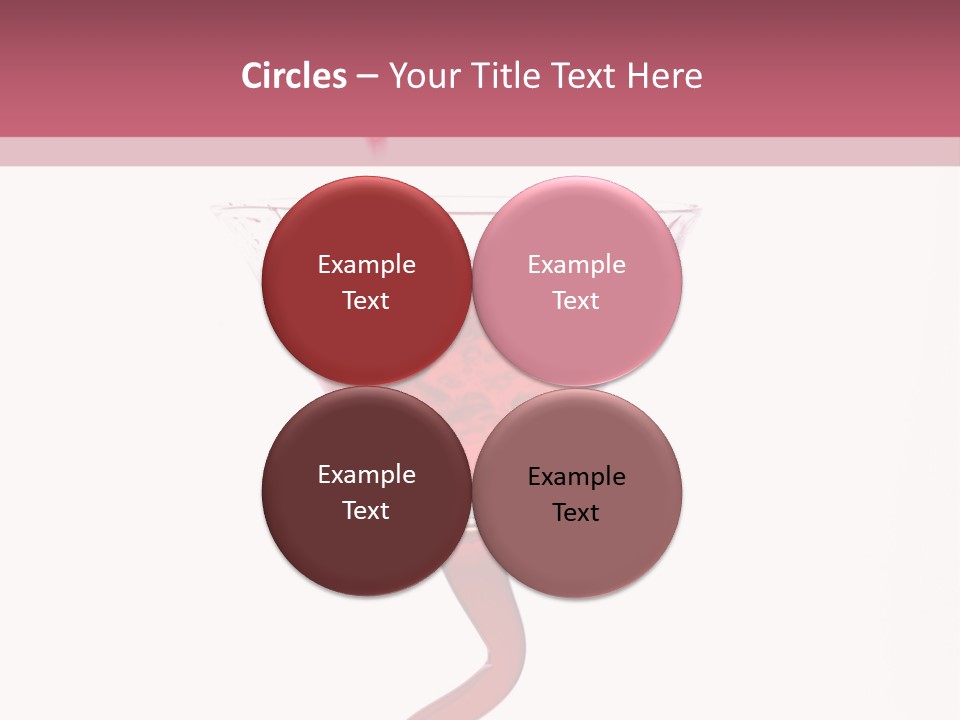 Liquid Pouring Into Glass PowerPoint Template