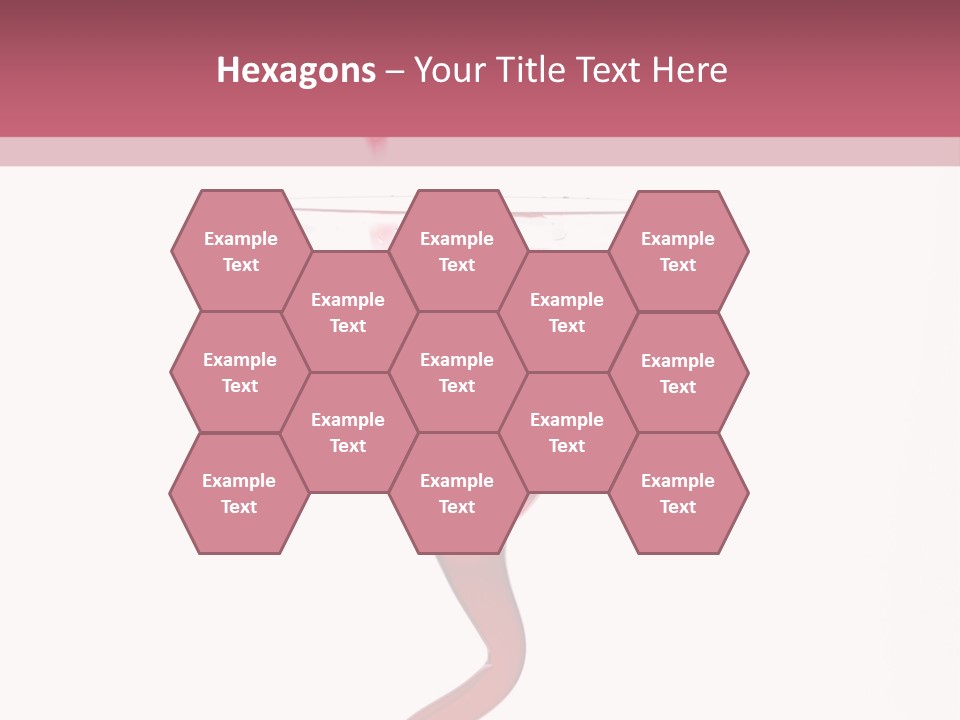Liquid Pouring Into Glass PowerPoint Template
