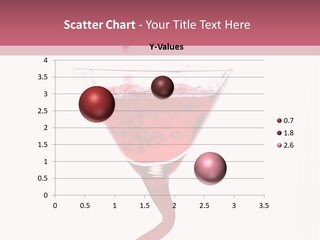 Liquid Pouring Into Glass PowerPoint Template