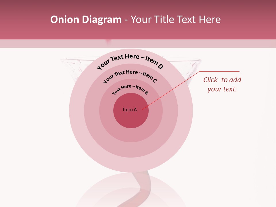 Liquid Pouring Into Glass PowerPoint Template