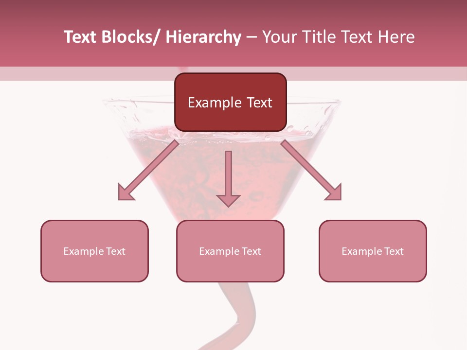 Liquid Pouring Into Glass PowerPoint Template
