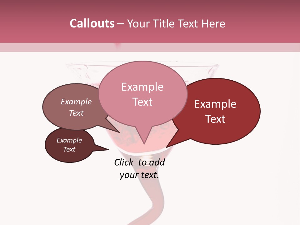 Liquid Pouring Into Glass PowerPoint Template