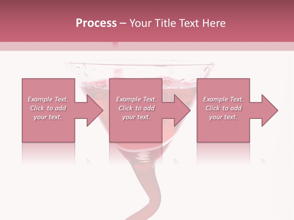Liquid Pouring Into Glass PowerPoint Template