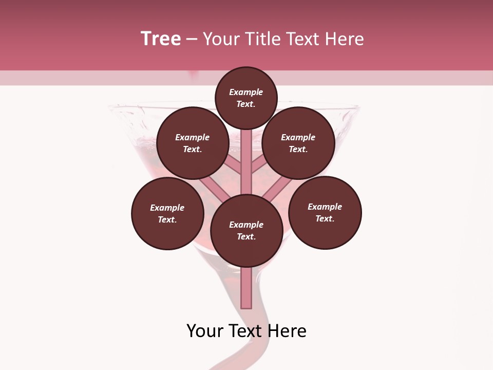 Liquid Pouring Into Glass PowerPoint Template