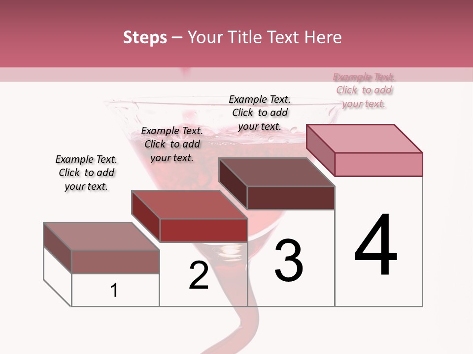 Liquid Pouring Into Glass PowerPoint Template