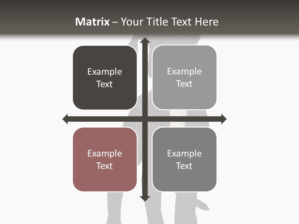 Great Dane In Front Of A White Background PowerPoint Template