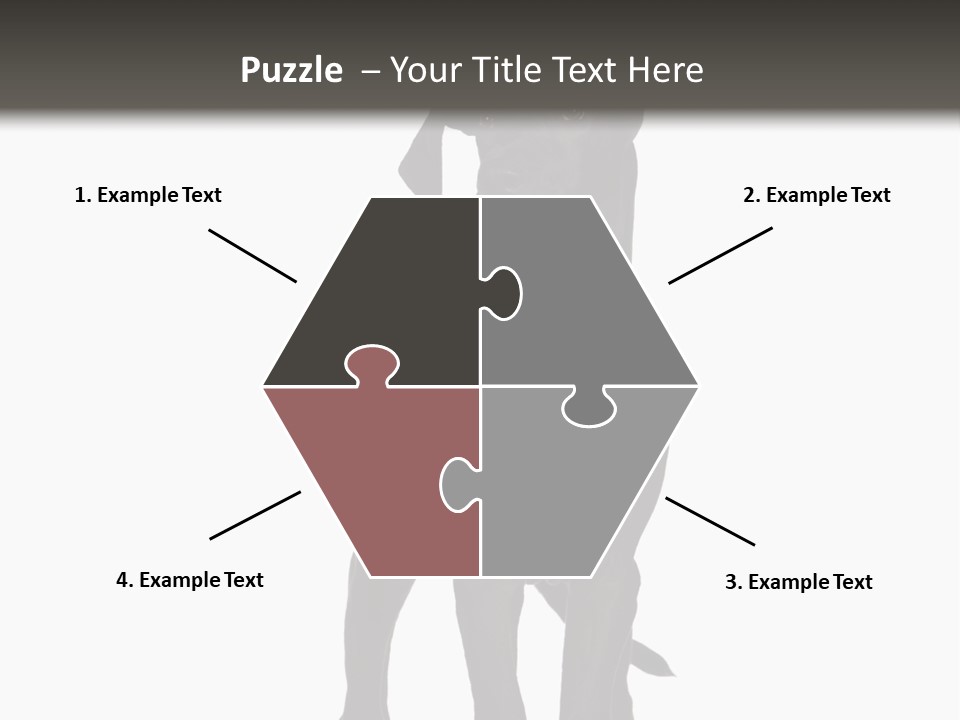 Great Dane In Front Of A White Background PowerPoint Template