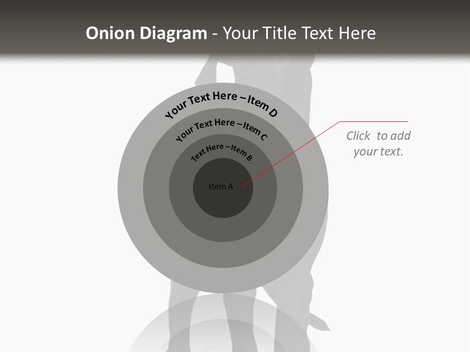 Great Dane In Front Of A White Background PowerPoint Template