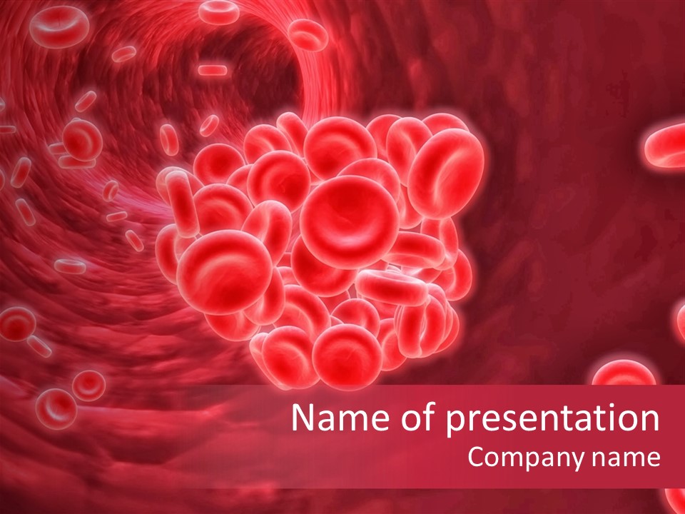 Blood Clot PowerPoint Template