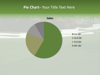 Masters. Fairway At Augusta PowerPoint Template