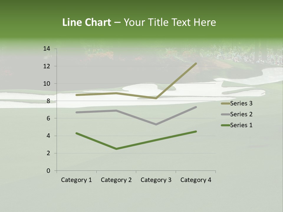 Masters. Fairway At Augusta PowerPoint Template