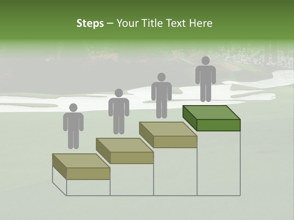 Masters. Fairway At Augusta PowerPoint Template