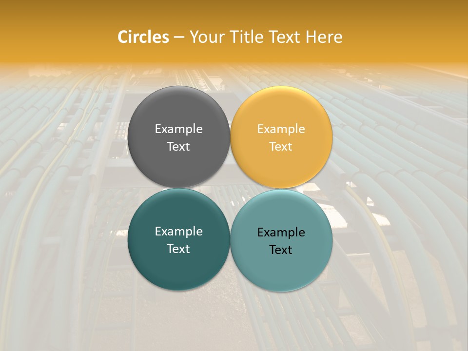Cable Trays / Ladder PowerPoint Template
