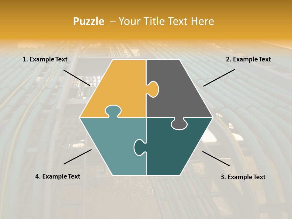 Cable Trays / Ladder PowerPoint Template