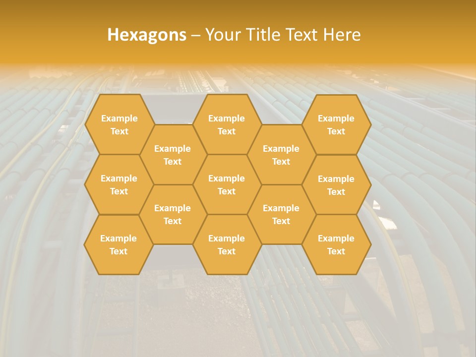 Cable Trays / Ladder PowerPoint Template