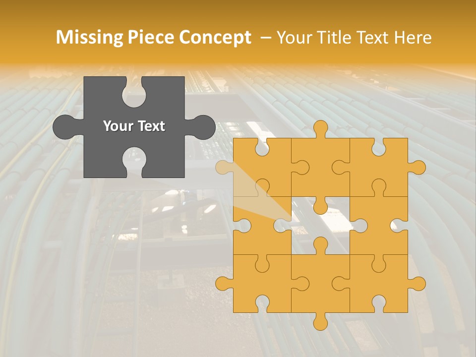 Cable Trays / Ladder PowerPoint Template