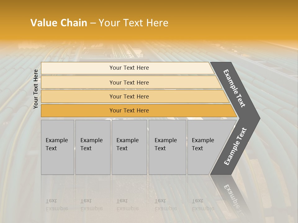 Cable Trays / Ladder PowerPoint Template