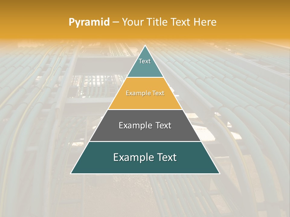 Cable Trays / Ladder PowerPoint Template