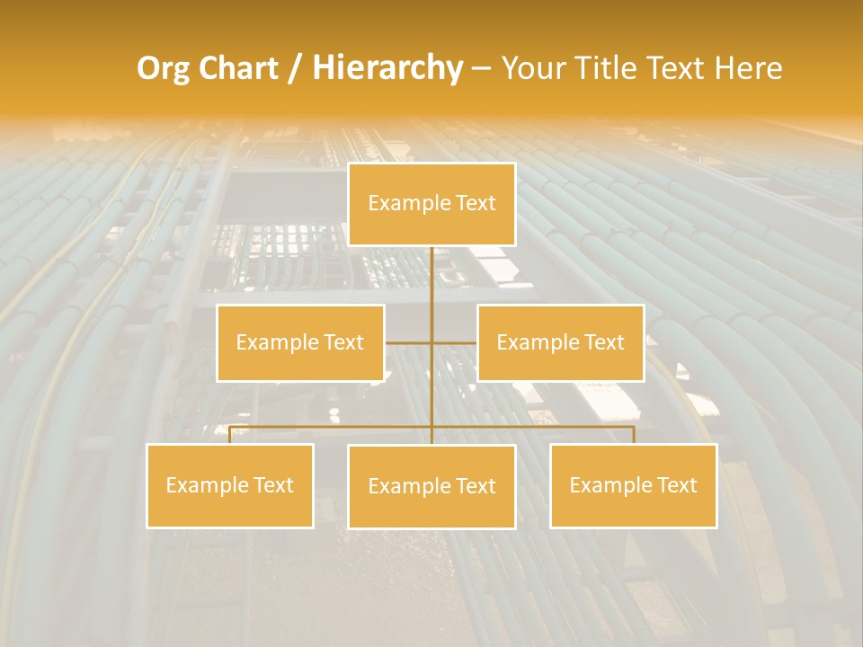 Cable Trays / Ladder PowerPoint Template