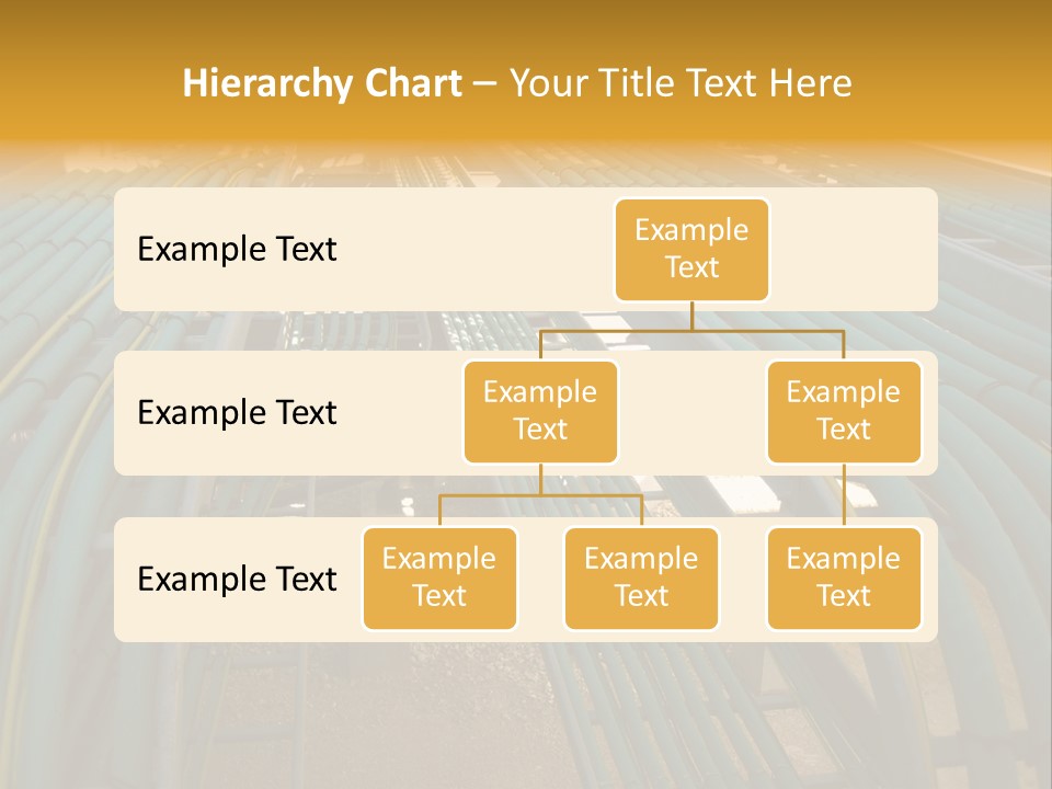 Cable Trays / Ladder PowerPoint Template