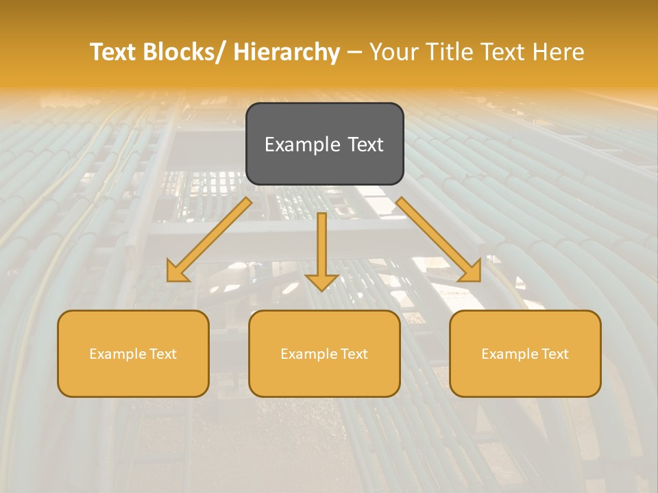 Cable Trays / Ladder PowerPoint Template