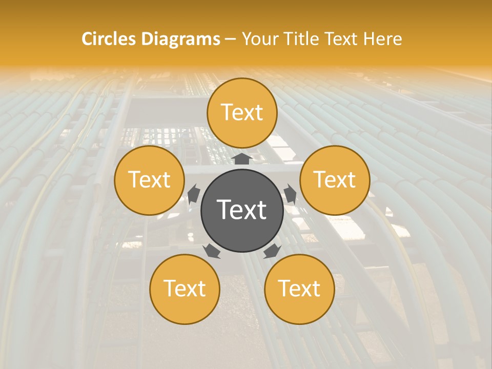 Cable Trays / Ladder PowerPoint Template