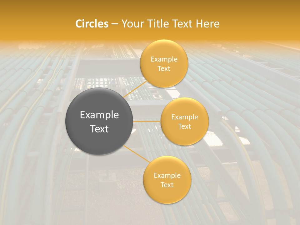 Cable Trays / Ladder PowerPoint Template