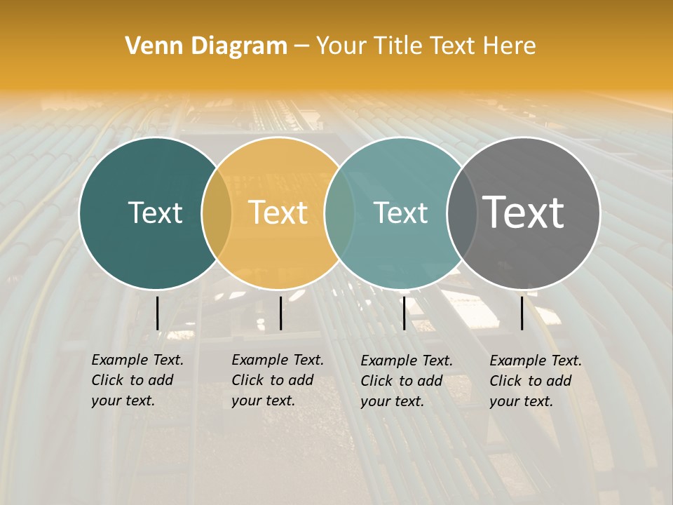 Cable Trays / Ladder PowerPoint Template