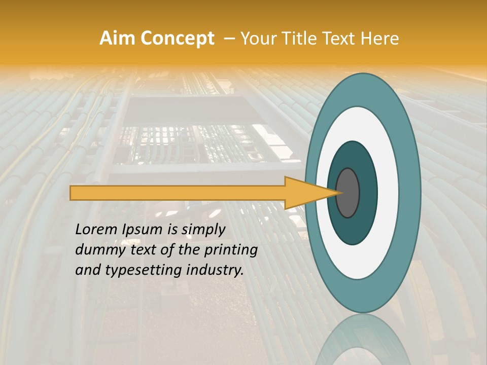 Cable Trays / Ladder PowerPoint Template