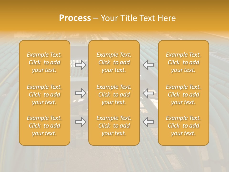 Cable Trays / Ladder PowerPoint Template