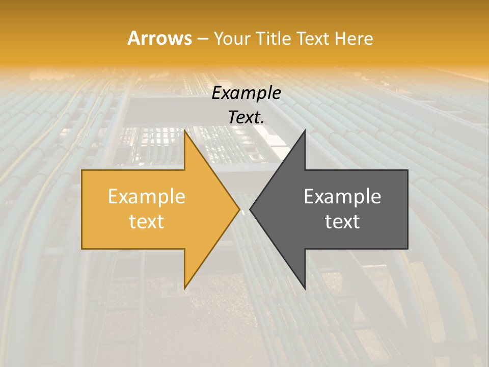 Cable Trays / Ladder PowerPoint Template