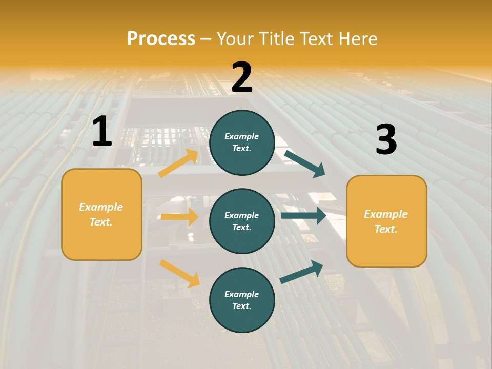 Cable Trays / Ladder PowerPoint Template