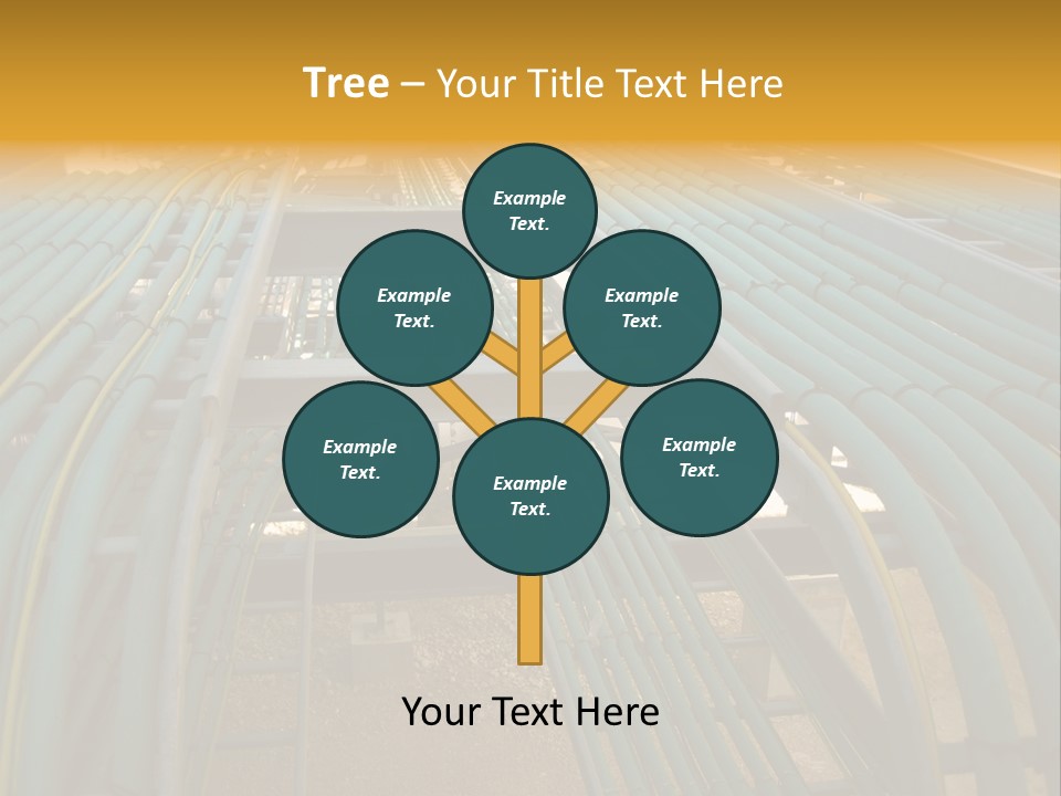 Cable Trays / Ladder PowerPoint Template