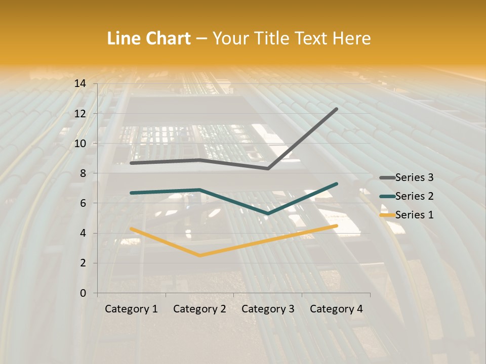 Cable Trays / Ladder PowerPoint Template