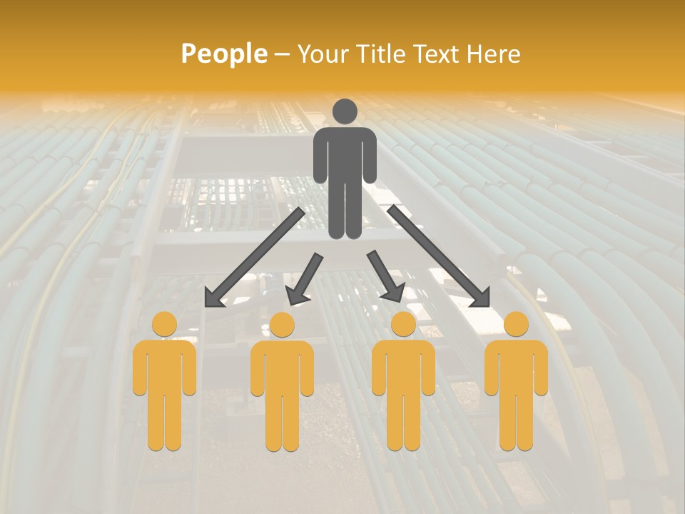 Cable Trays / Ladder PowerPoint Template