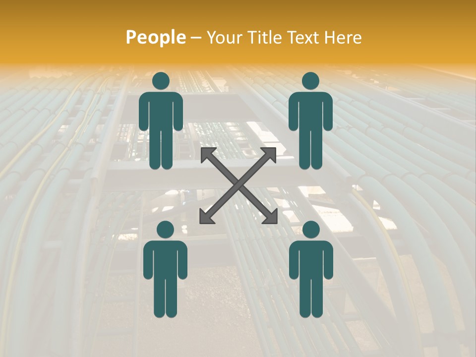 Cable Trays / Ladder PowerPoint Template