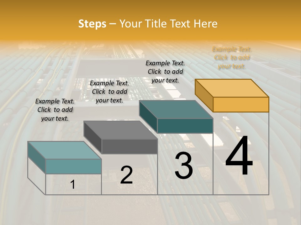 Cable Trays / Ladder PowerPoint Template