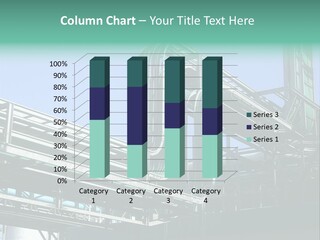 Cable Trays - Nice Archs And Factory Work PowerPoint Template
