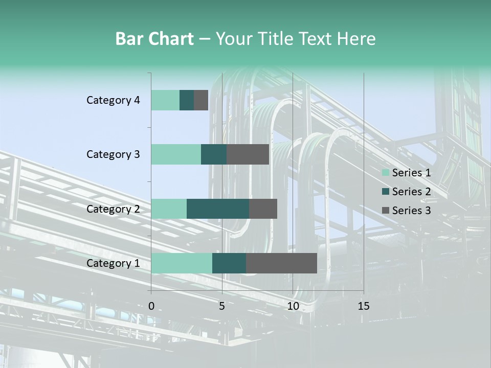 Cable Trays - Nice Archs And Factory Work PowerPoint Template