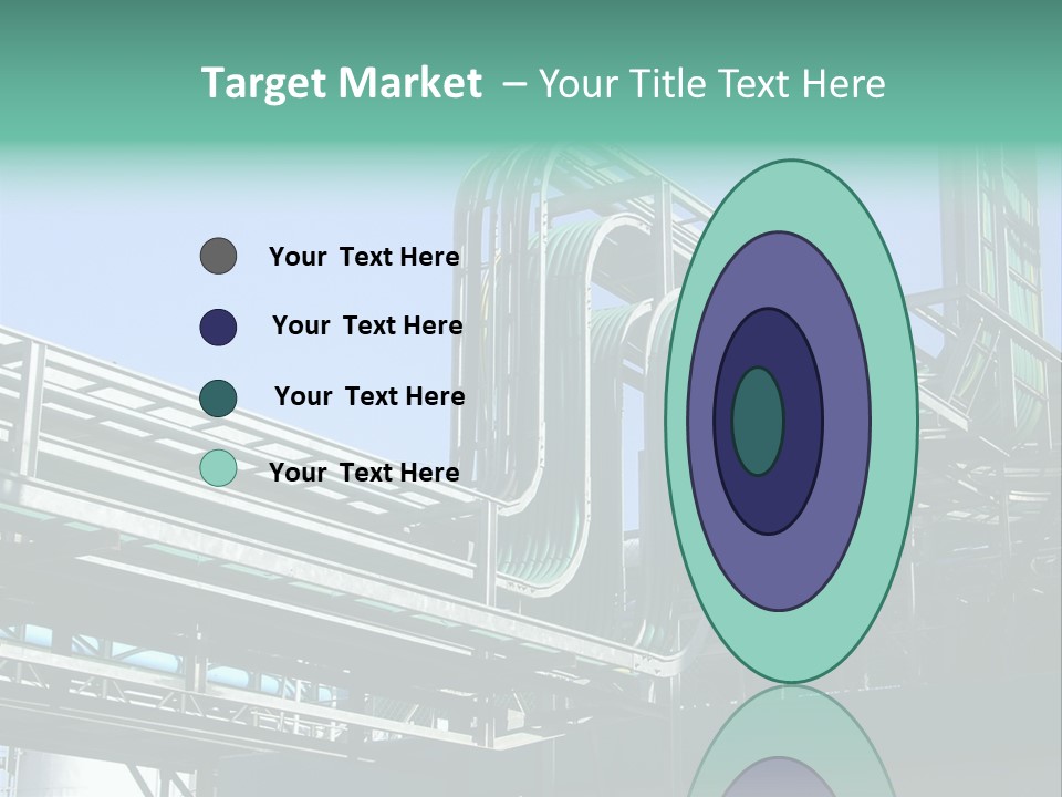 Cable Trays - Nice Archs And Factory Work PowerPoint Template