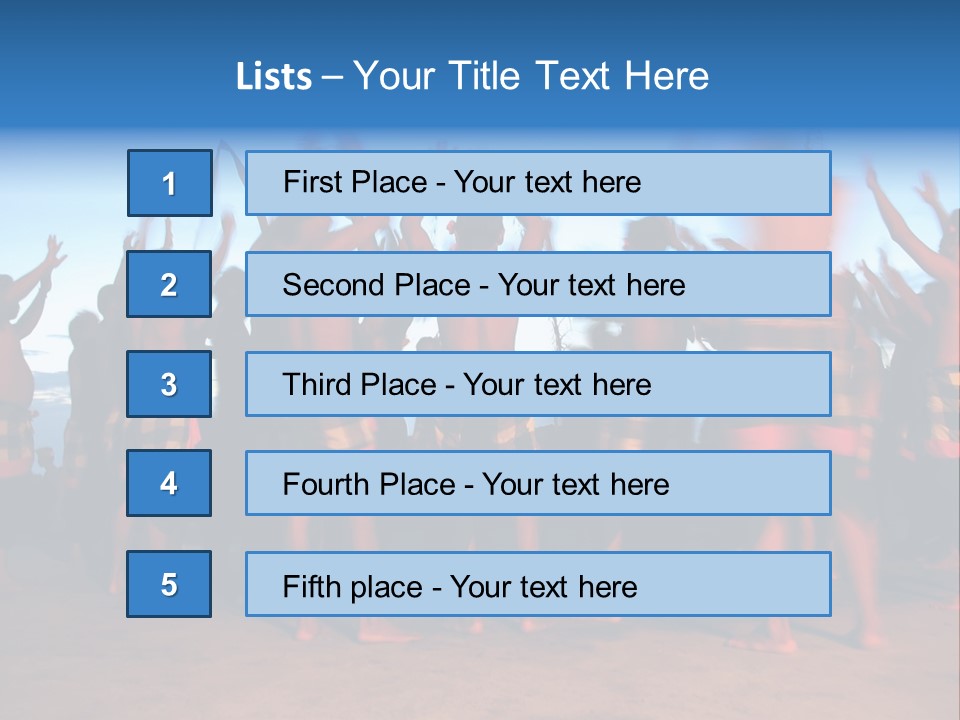 Kecak Dance, Bali, Indonesia (Fire Dance) PowerPoint Template