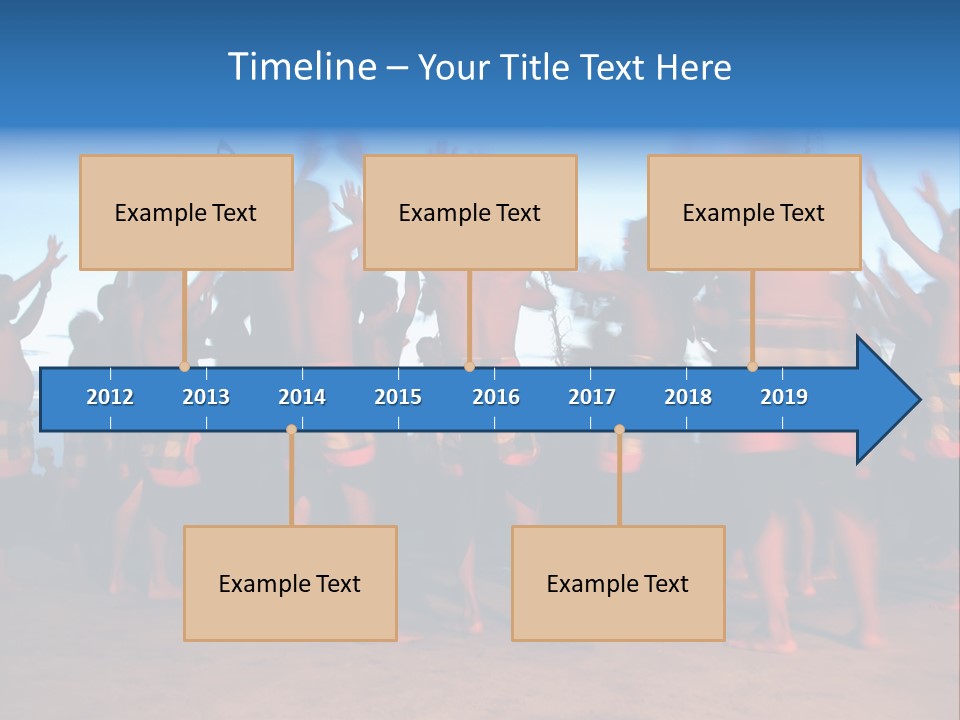 Kecak Dance, Bali, Indonesia (Fire Dance) PowerPoint Template