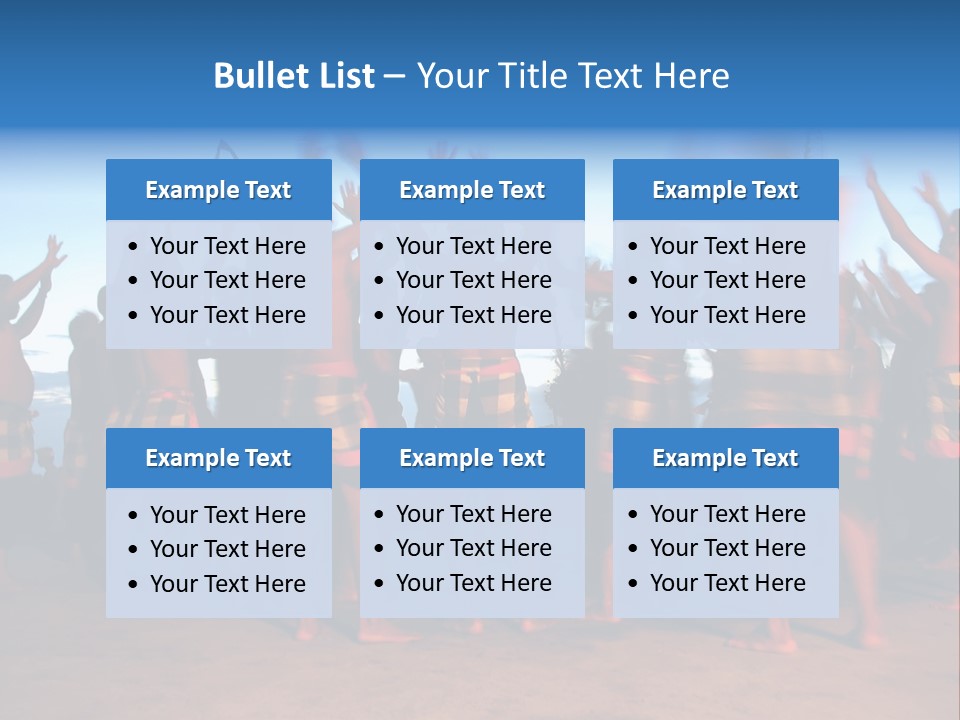 Kecak Dance, Bali, Indonesia (Fire Dance) PowerPoint Template