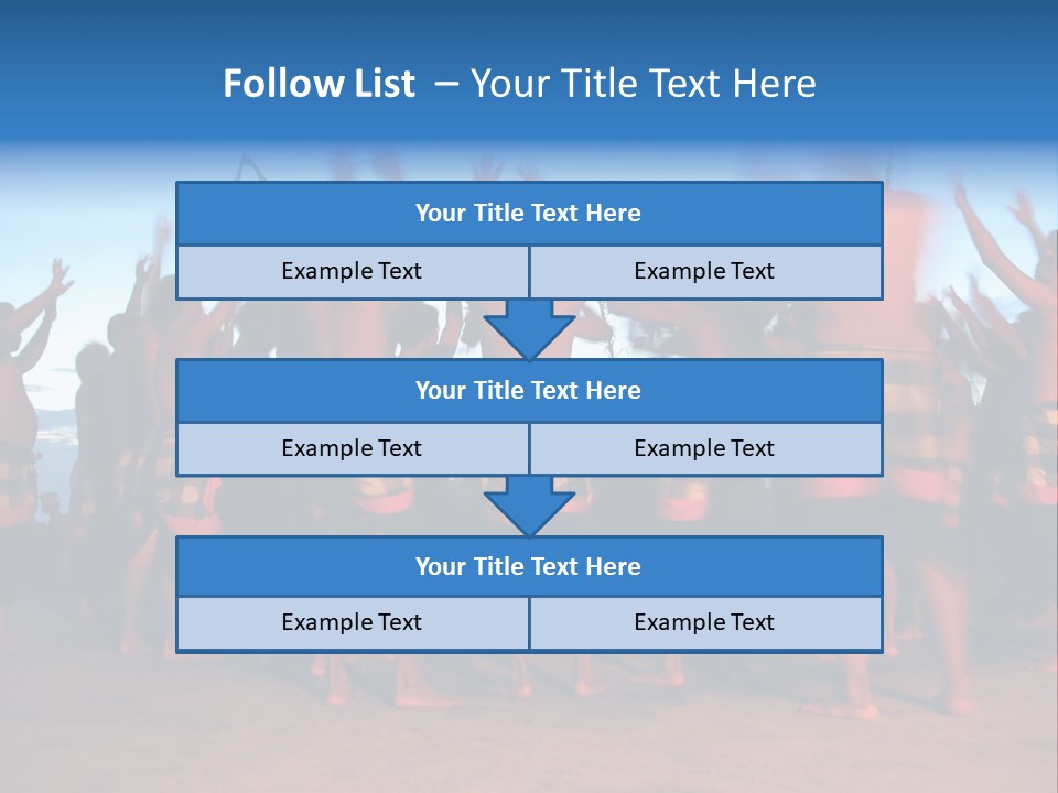 Kecak Dance, Bali, Indonesia (Fire Dance) PowerPoint Template