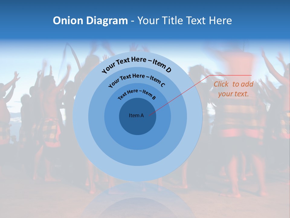 Kecak Dance, Bali, Indonesia (Fire Dance) PowerPoint Template