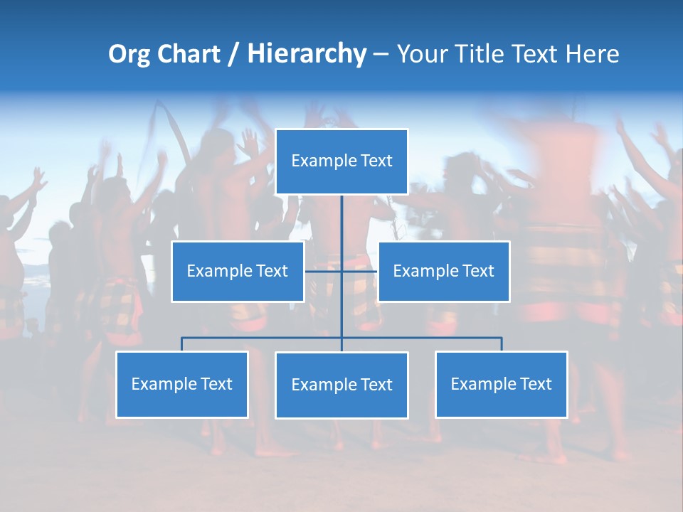 Kecak Dance, Bali, Indonesia (Fire Dance) PowerPoint Template