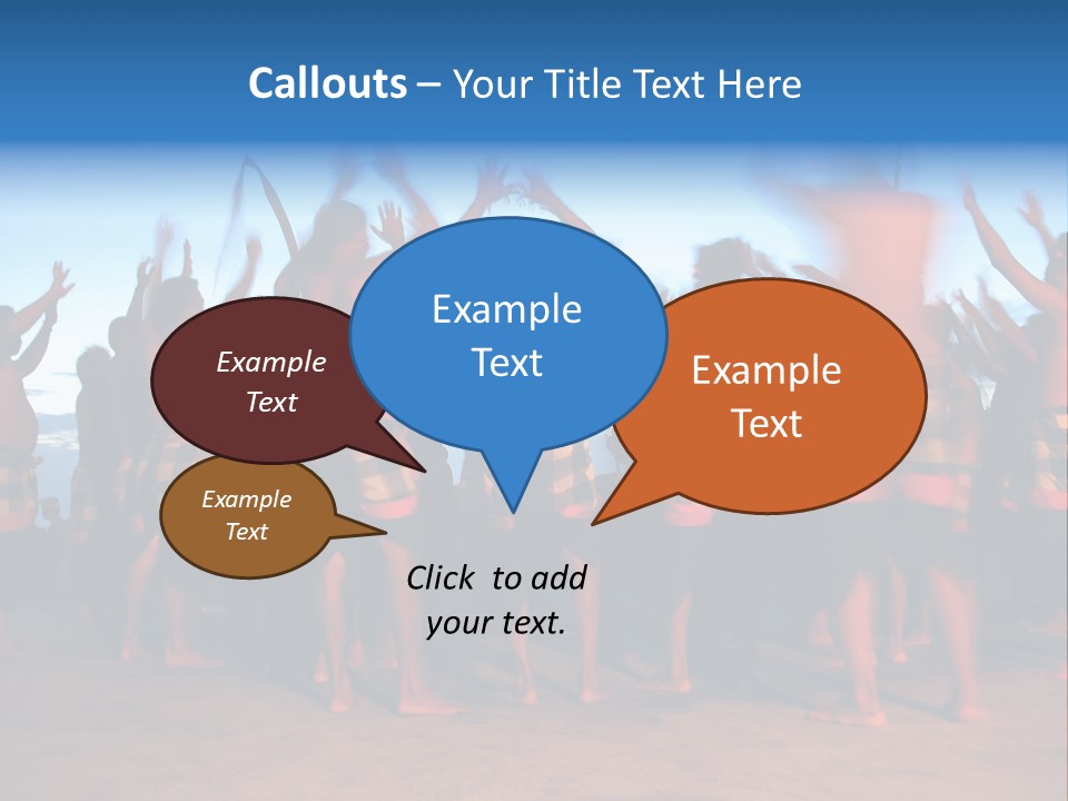 Kecak Dance, Bali, Indonesia (Fire Dance) PowerPoint Template