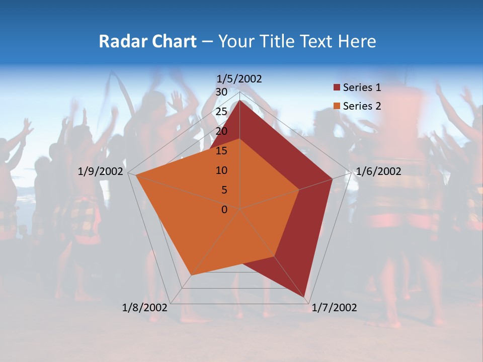 Kecak Dance, Bali, Indonesia (Fire Dance) PowerPoint Template