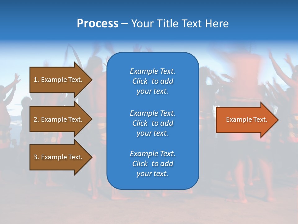Kecak Dance, Bali, Indonesia (Fire Dance) PowerPoint Template