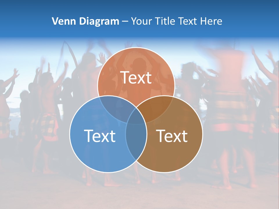 Kecak Dance, Bali, Indonesia (Fire Dance) PowerPoint Template